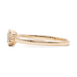 ANELLO VINTAGE IN ORO GIALLO 14K E DIAMANTI (0.22CTW CA.)