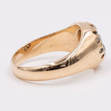 14k Yellow Gold Old Cut Diamond (0.75ctw) Ring, 40s