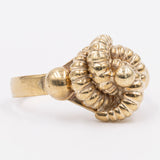 Vintage Ring aus 8 Karat Gelbgold, 50er Jahre