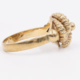 Vintage Ring aus 8 Karat Gelbgold, 50er Jahre