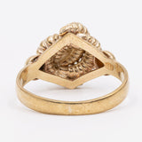 Vintage Ring aus 8 Karat Gelbgold, 50er Jahre