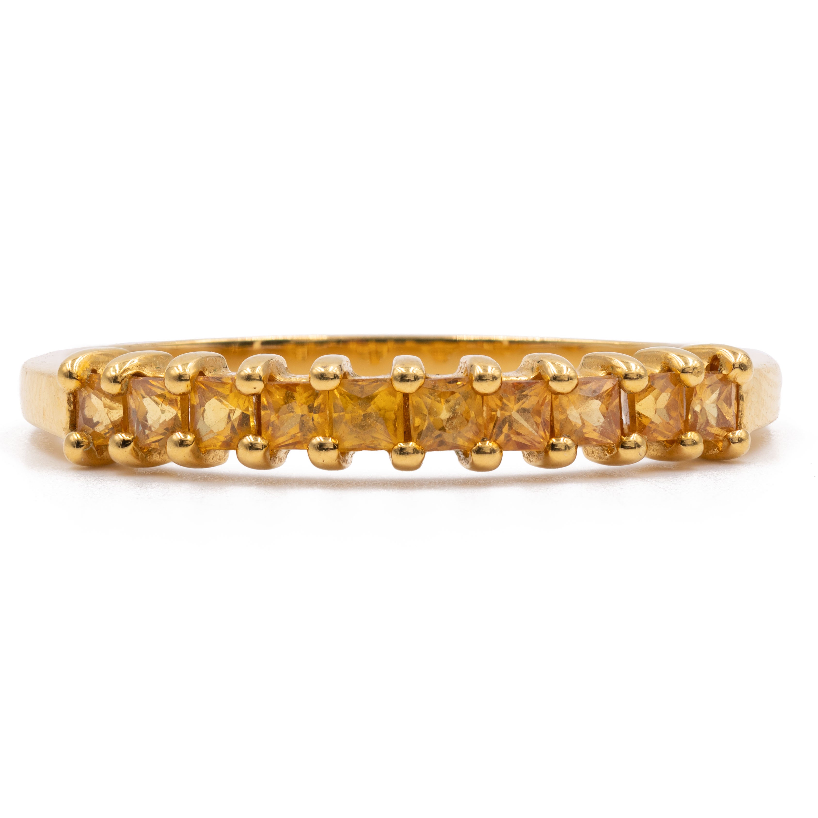 Orecchini A Leverback In Oro 14k Con Citrini A Cuscino Naturali - Elegante Cofanetto Incluso