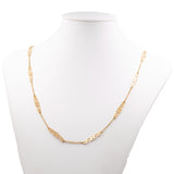 Vintage Diamanthalskette aus 18 Karat Gelbgold, 70er Jahre