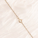 Vintage-Halskette mit Kette aus 9-karätigem Gelbgold und drehbarem herzförmigem Anhänger mit „Love“-Schriftzug aus 9-karätigem Gelbgold mit Diamanten