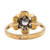 Vintage-Diamantring aus 14-karätigem Gelbgold (0,68 ctw)