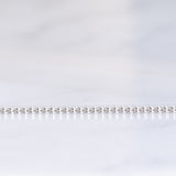 Braccialetto tennis vintage in platino con diamanti di taglio brillante (2.09ctw), anni ‘90