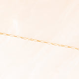 Vintage-Halskette mit Kette aus 9-karätigem Gelbgold und Anhänger aus 9-karätigem Weißgold mit Tansaniten (ca. 0.28 ctw) und Diamant, 80er Jahre