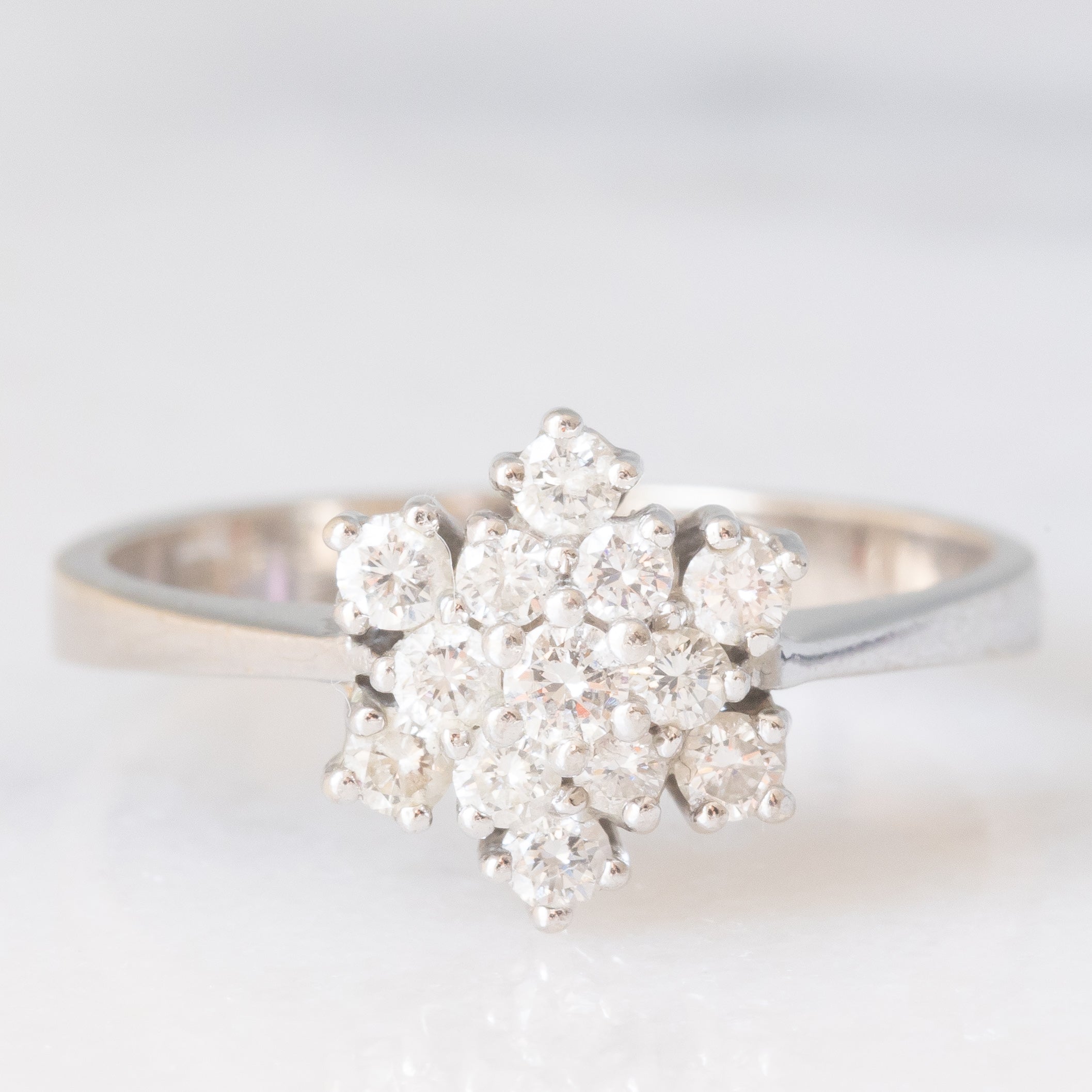 Kit 8 Portachiavi Fai Da Te Con Diamanti: Fiocchi Di Neve Rosa 5D, Set Completo Con Strass Per Natale