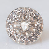 Antiker Patch-Ring aus 18 Karat Gelbgold und Silber mit Diamanten im Rosenschliff (ca. 1.40 ctw), Anfang des 900. Jahrhunderts