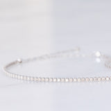 Tennis vintage in platino con diamanti (1ctw)