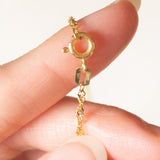 Weiche Vintage-Kette aus 14-karätigem Gelbgold