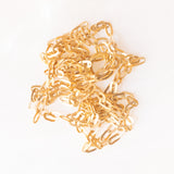 Винтажная цепочка-роло ​​из желтого золота 18 карат