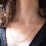 Weiche Vintage-Kette aus 14-karätigem Gelbgold