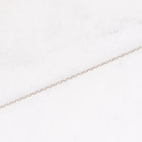 Collier Art Déco négligé in oro giallo e bianco 18K e 14K con diamanti di taglio vecchia miniera (0.30ctw ca.), anni ‘30
