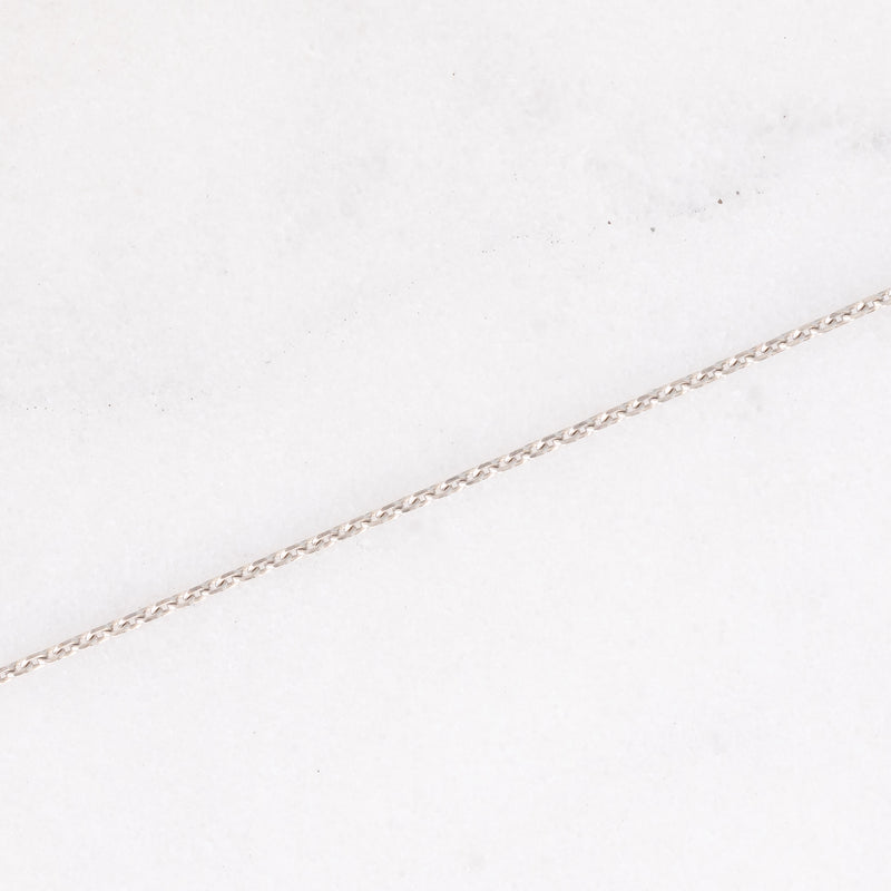 Collier Art Déco négligé in oro giallo e bianco 18K e 14K con diamanti di taglio vecchia miniera (0.30ctw ca.), anni ‘30