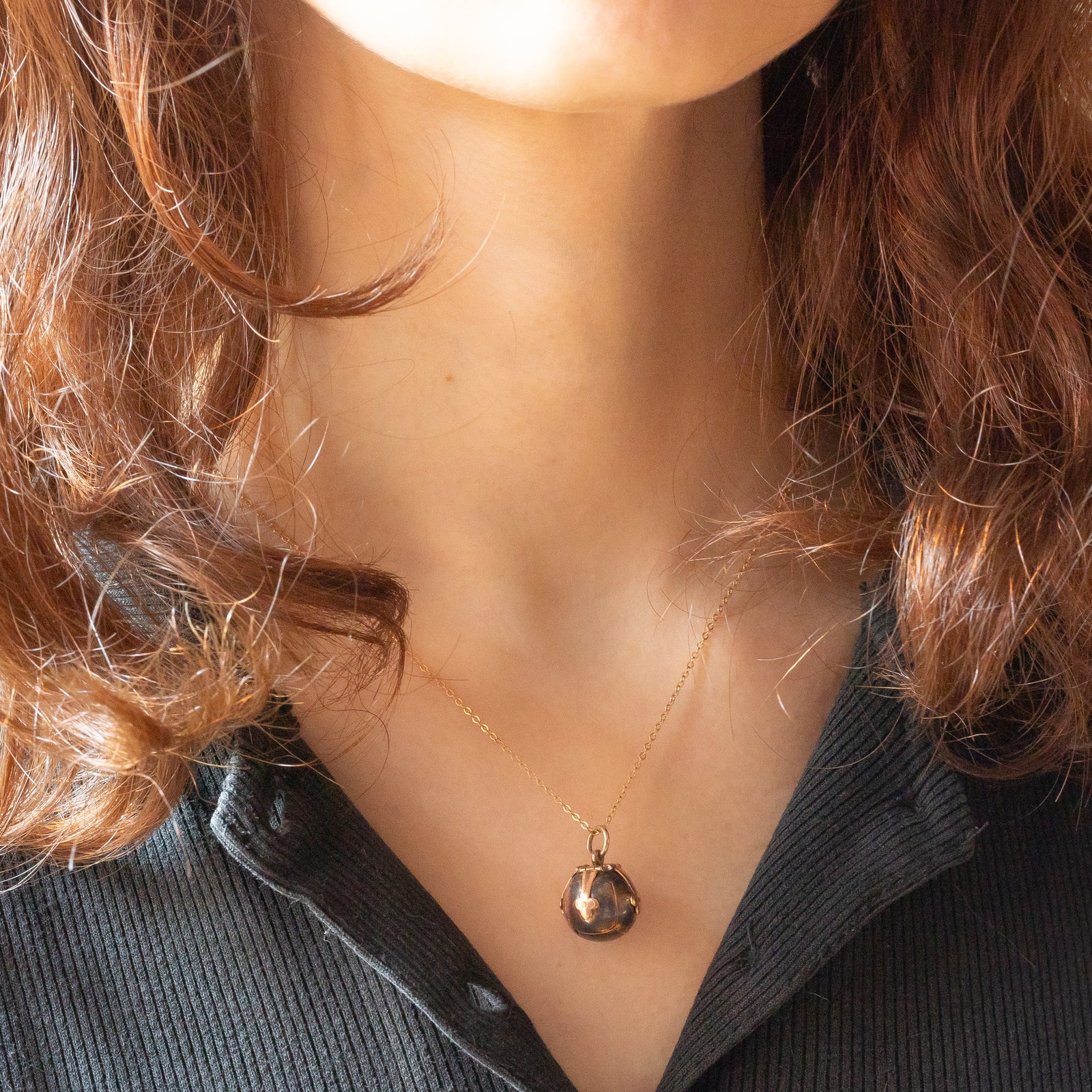 Ciondolo Massonico A Sfera Trasformabile In Lega Oro, Gioiello Unisex Vintage E Minimalista, Regalo Simbolico Per Amici E Iniziatici