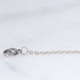 Collana con pendente vintage in platino con diamanti di taglio brillante (0.60ctw), anni ‘90