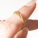 Weiche Vintage-Kette aus 14-karätigem Gelbgold