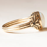 Vintage-Ring aus 14-karätigem Gelbgold mit Opal (ca. 0.90 ct), 60er Jahre