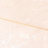 Collana vintage in oro giallo 9K con ametista (0.25ct ca.) e diamanti, anni ‘70/‘80 ca.