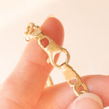 Винтажный браслет из желтого золота 9 карат, 70-80-е гг.