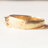 Vintage-Opalring aus 14-karätigem Gelbgold (ca. 0.15 Karat), 60er Jahre