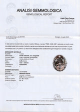 Anello a margherita vintage in platino con morganite (5.20ct) e diamanti (0.85ctw), anni ‘2000