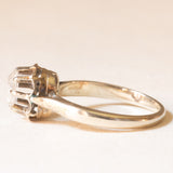 Solitario antico in oro 18K con diamante di taglio rosetta (0.50ct ca.), anni ‘20/‘30