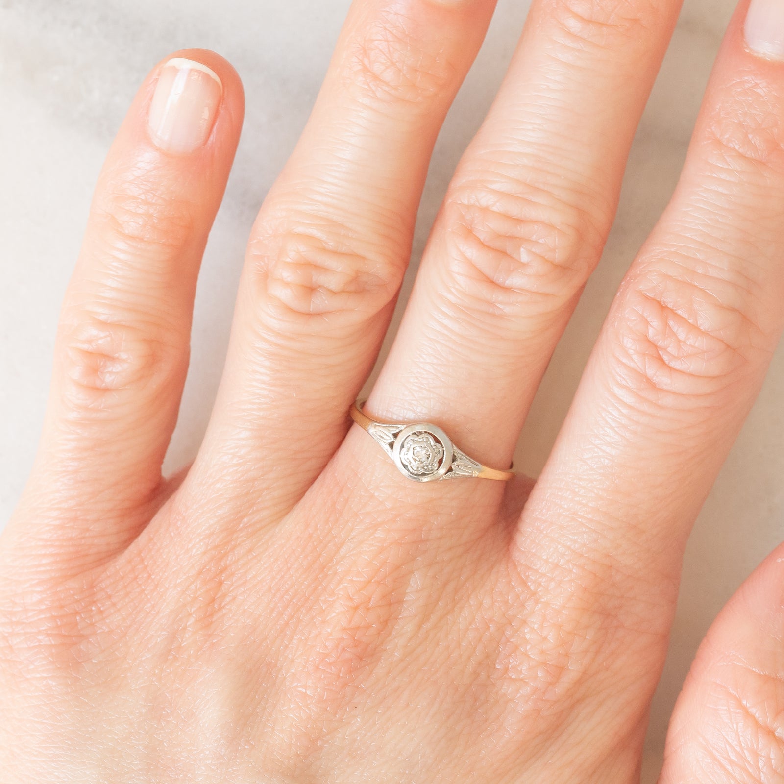 Anello In Oro Diamantato Nei Tre Colori Dorica - Foto 6