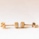 Vintage-Tropfenohrringe aus 9-karätigem Gelbgold mit Opalen (ca. 0.15 Karat), 60er/70er Jahre