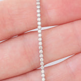 Tennis vintage in platino con diamanti (1ctw)