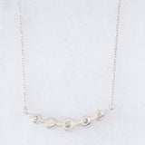 Collana vintage in platino con diamanti di taglio brillante (0.50ctw)