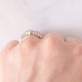 Contrarier vintage in platino con diamanti (0.50ctw)