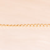 Vintage-Halskette mit Kette aus 9-karätigem Gelbgold und Anhänger aus 9-karätigem Gelbgold mit herzförmigem Amethyst und Diamanten