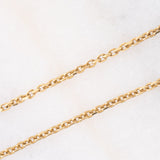 Vintage 18K yellow gold and silver semi-rigid bracelet with crescent-shaped decorations and rose-cut diamonds, 50s
