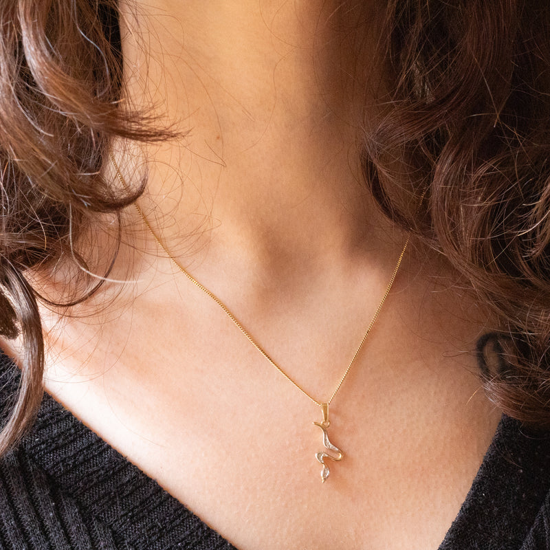 Collana con ciondolo a forma di cuore in acquamarina in oro 10 carati, pietra portafortuna di marzo, 6 x 6 mm - Italia Collana con ciondolo a forma di cuore in acquamarina in oro 10 carati, pietra portafortuna di marzo, 6 x 6 mm - Italia