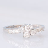 Contrarier vintage in platino con diamanti (0.50ctw)