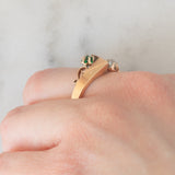 Toi et Moi antico in oro giallo 18K con paste di vetro, anni ‘10