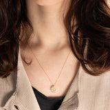 Collana vintage in oro giallo 18K con diamanti (1.15ctw), anni ‘90