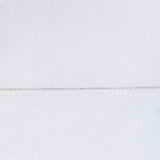 Collana vintage in platino con diamanti di taglio brillante (0.15ctw), anni ‘90