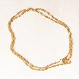 Weiche Vintage-Kette aus 14-karätigem Gelbgold