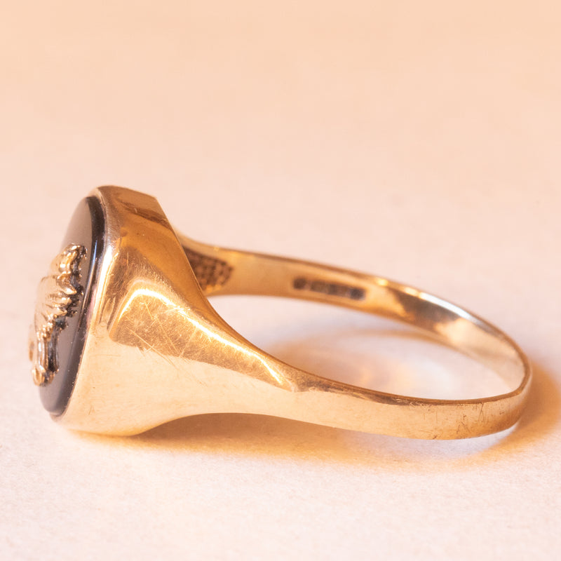 Anello Vintage Con Aquila E Piuma - Regolabile, Ipoallergenico, Per Uomini E Donne, Stile Vichingo - Foto 9