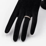 Veretta vintage in platino con diamanti (1ctw)