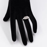 Vintage-Ring aus 14-karätigem Weißgold mit Diamant im Brillantschliff (1.62 ctw), 70er Jahre