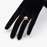 Vintage 14k tricolor gold ring (yellow, red and white), 70s