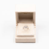 ANELLO IN PLATINO 900 CON DIAMANTI TAGLIO BAGUETTE E BRILLANTE (1CT)