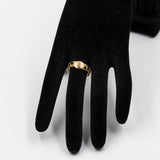 Anello vintage in filigrana di  oro giallo 18k
