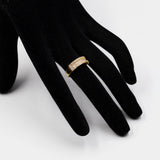 ANELLO VINTAGE IN ORO GIAALLO 14K E DIAMANTI (1.1CT)