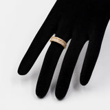 ANELLO VINTAGE IN ORO GIAALLO 14K E DIAMANTI (1.1CT)