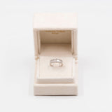 ANELLO A FASCIA IN PLATINO 900 E DIAMANTI (1 CTW)